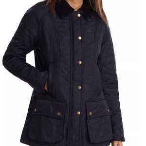 LIKE NEW Barbour Beadnell Polarquilt Jacket - Navy - US Size 6